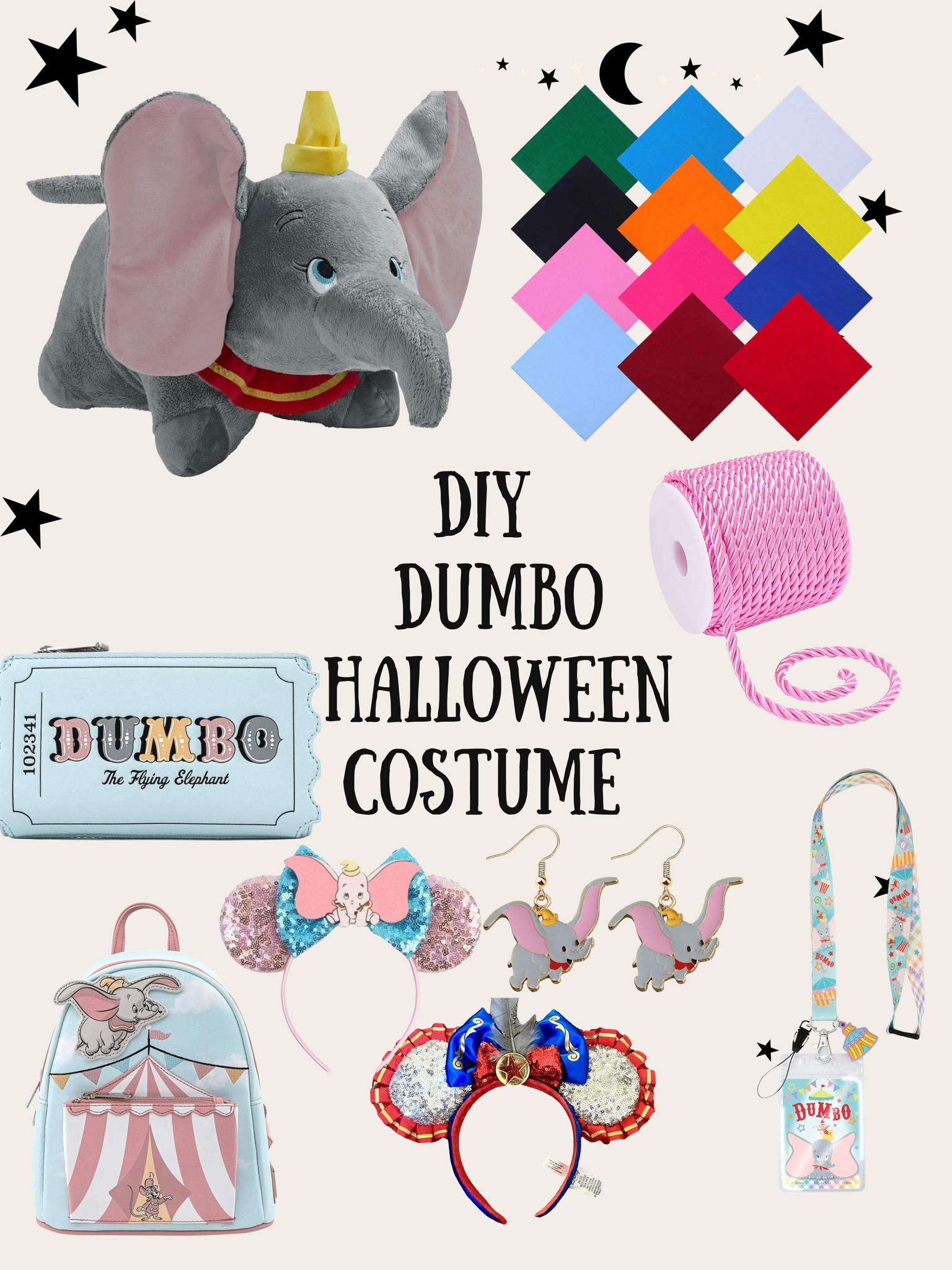 Putting together a Dumbo costume. #halloween #costume #disney 

#LTKHalloween #LTKHoliday #LTKSeasonal