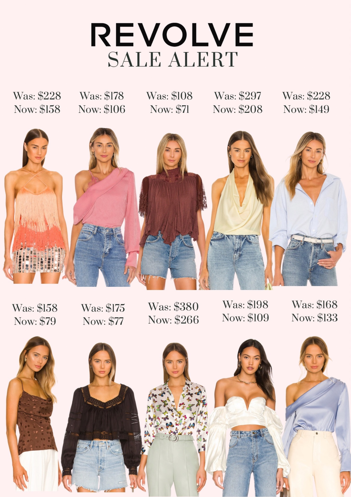 REVOLVE sale tops! 

#LTKSeasonal #LTKSale #LTKsalealert