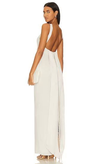 Bobbi Gown in Champagne Beige | Revolve Clothing (Global)