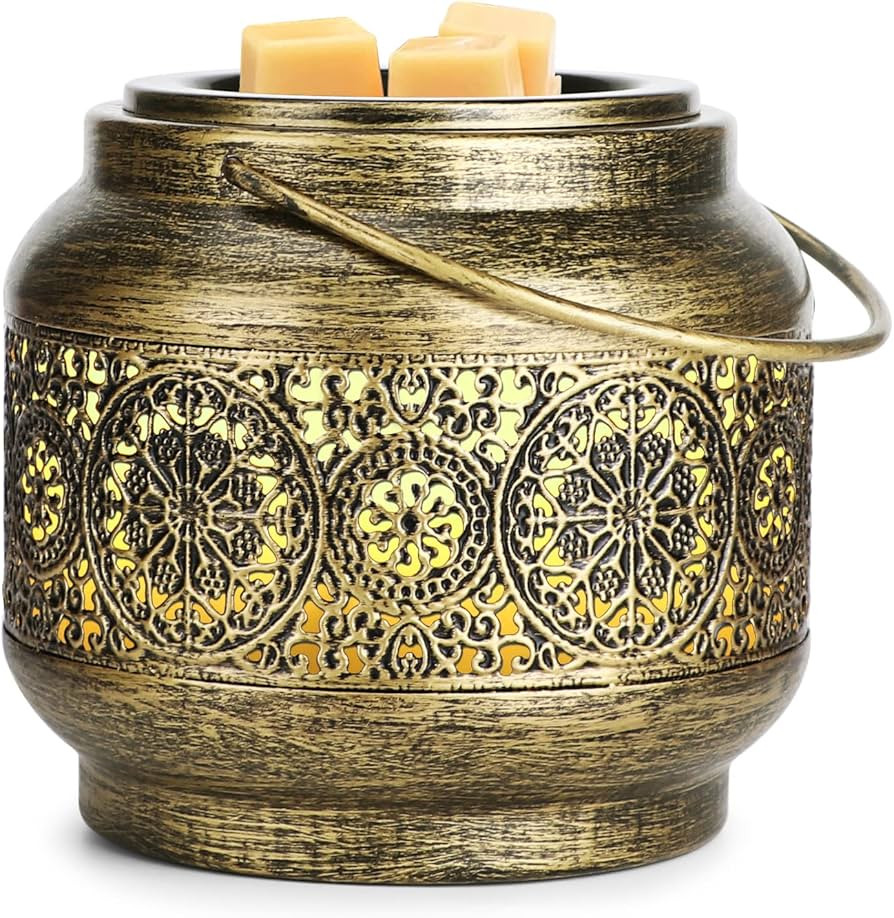 ARVIDSSON Electric Wax Melt Warmer, Metal Wax Warmer for Scented Wax, Wax Burner Candle Wax Warme... | Amazon (US)
