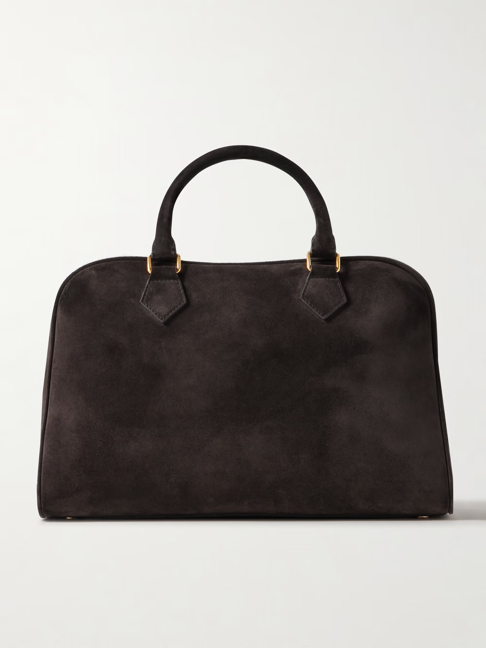 Jaclyn suede tote - brown - One Size | NET-A-PORTER (US)