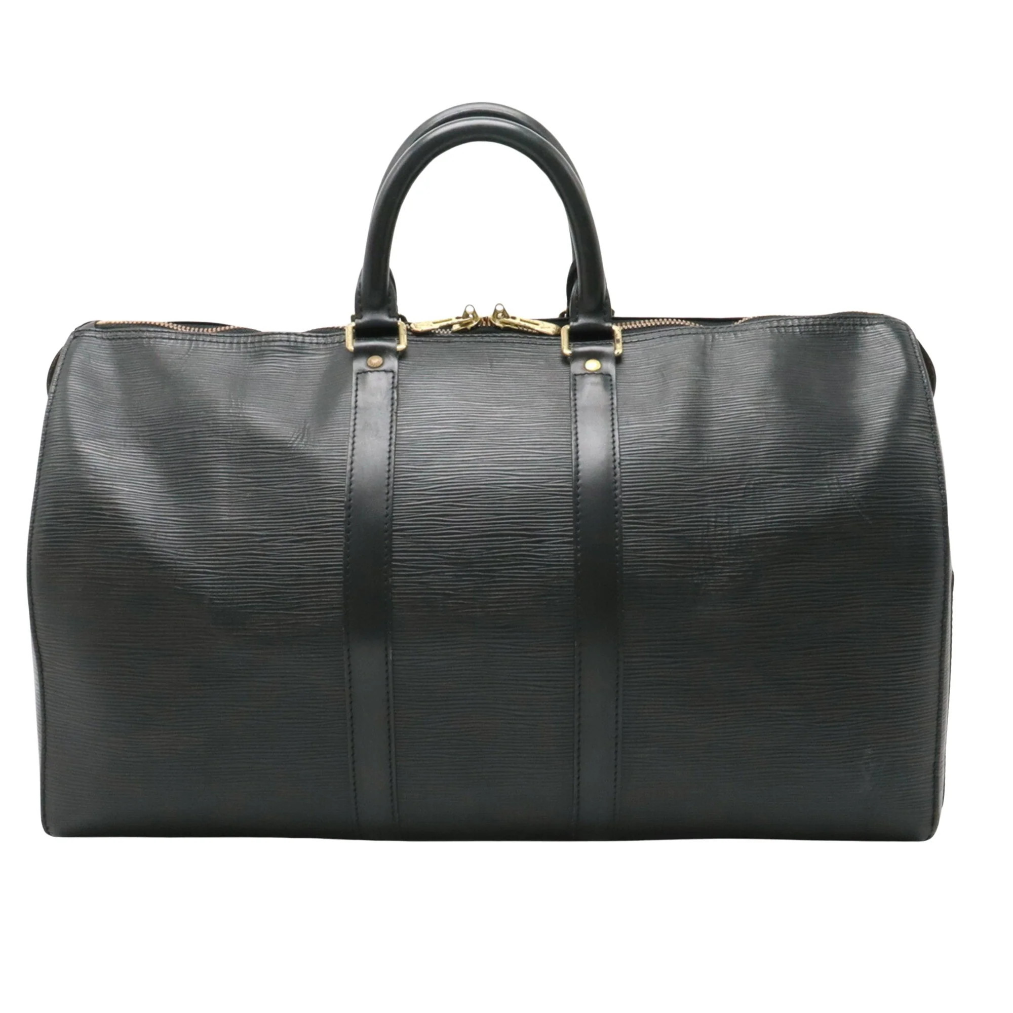 Louis Vuitton Keepall 45 Leather Travel Bag (Pre-Owned) | Shop Simon