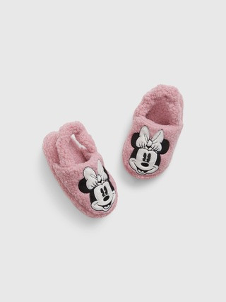 babyGap | Disney Minnie Mouse Sherpa Slippers | Gap (US)