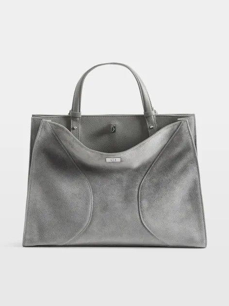 Jack Grey Suede Leather Crossbody Bag for Women | Zadig&Voltaire | Zadig et Voltaire (US)