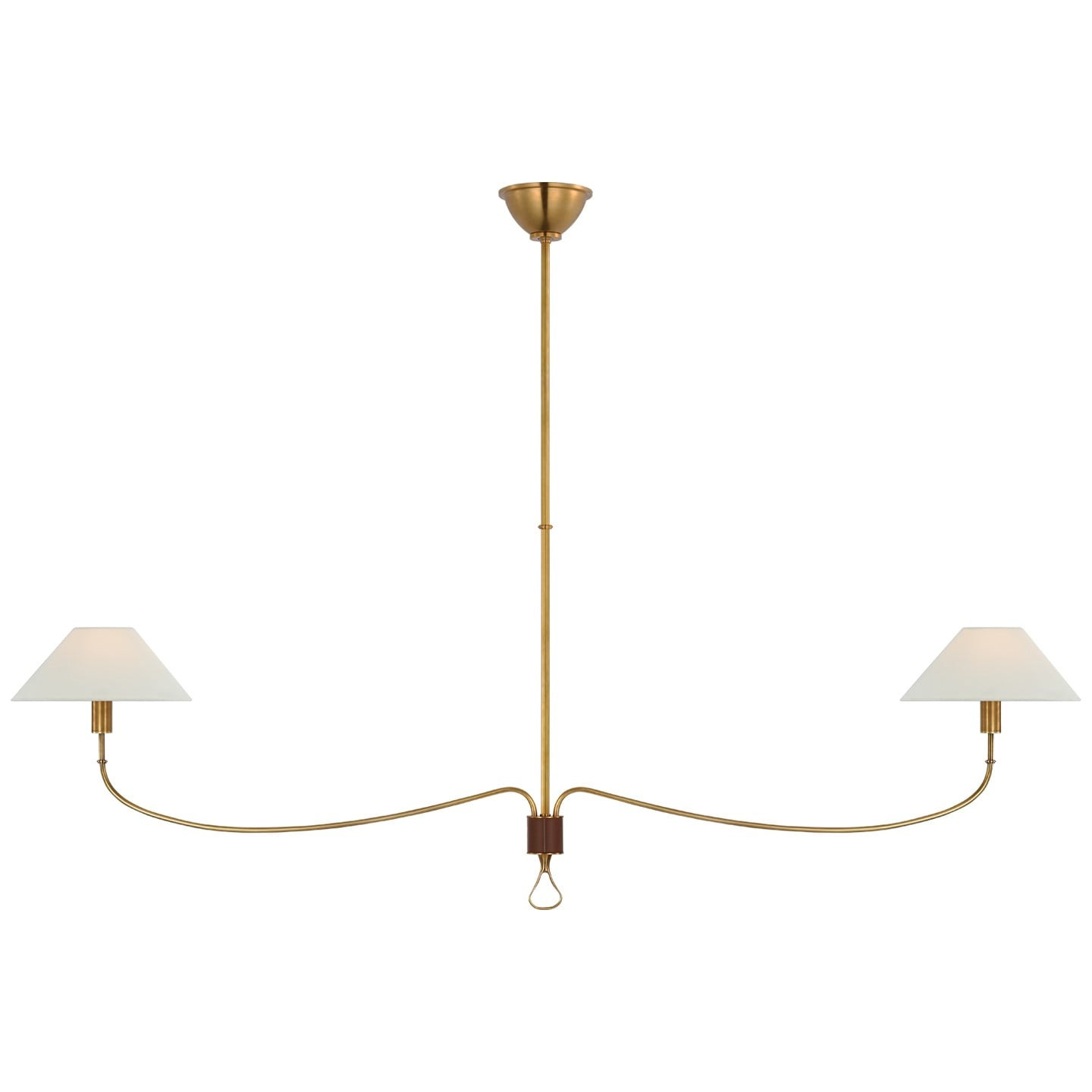 Visual Comfort Signature Griffin Linear Chandelier | Lightopia | Lightopia