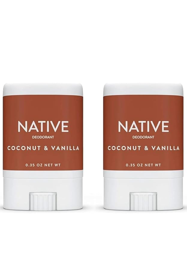 Generic Native Deodorant Mini Travel Size Coconut & Vanilla - (Aluminum Free, Phthalate Free) pac... | Amazon (US)