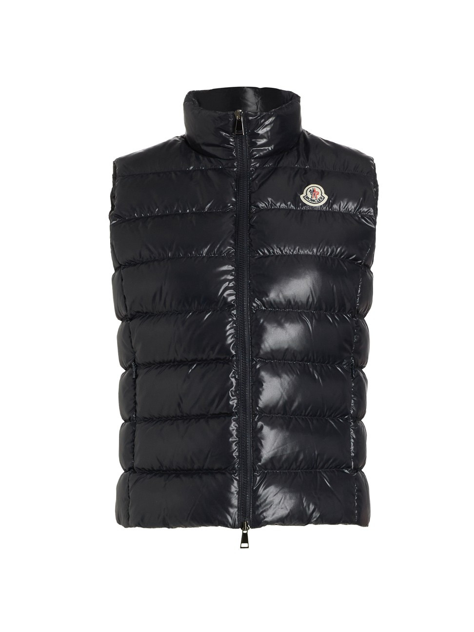 Women's Ghany Quilted Puffer Vest - Navy - Size Large | Saks Fifth Avenue