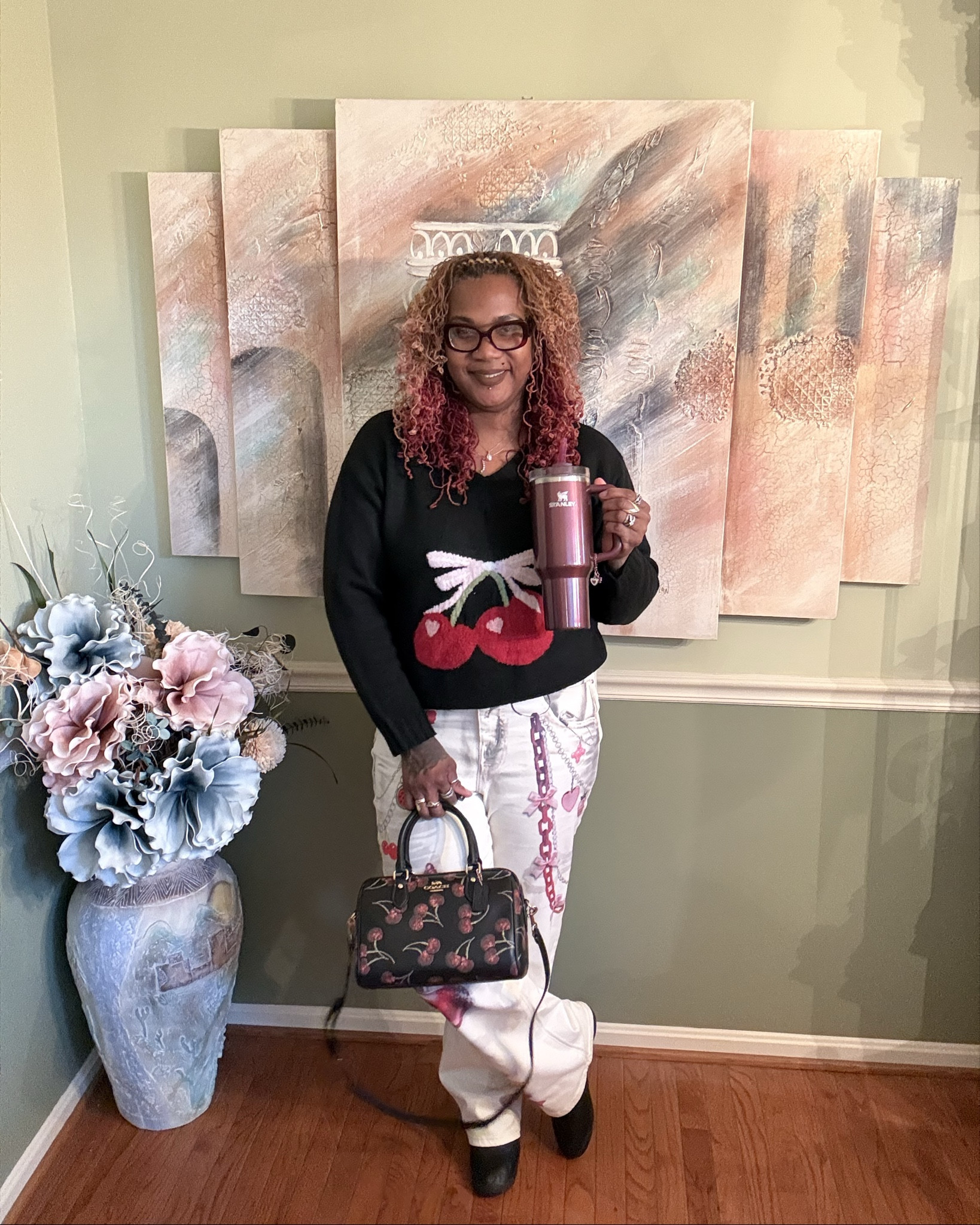 Happy May 1st!! Today, I Cherry-picked this whole vibe 🍒💕😘😉
~~~~
#jeans & #sweater @fashionnova
#Cherry On Top Printed Wide Leg Jeans
#Cherry Girl Sweater - Black/combo




#LTKgrwm #LTKmomlife #LTKootd