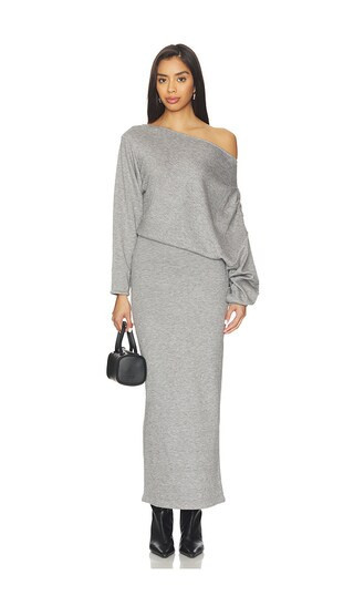 Ronny Kobo Matthieu Dress in Grey. - size S | Revolve Clothing (Global)