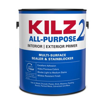 KILZ 2 All-Purpose Interior/Exterior Multi-purpose Water-based Wall and Ceiling Primer (1-Gallon) | Lowe's