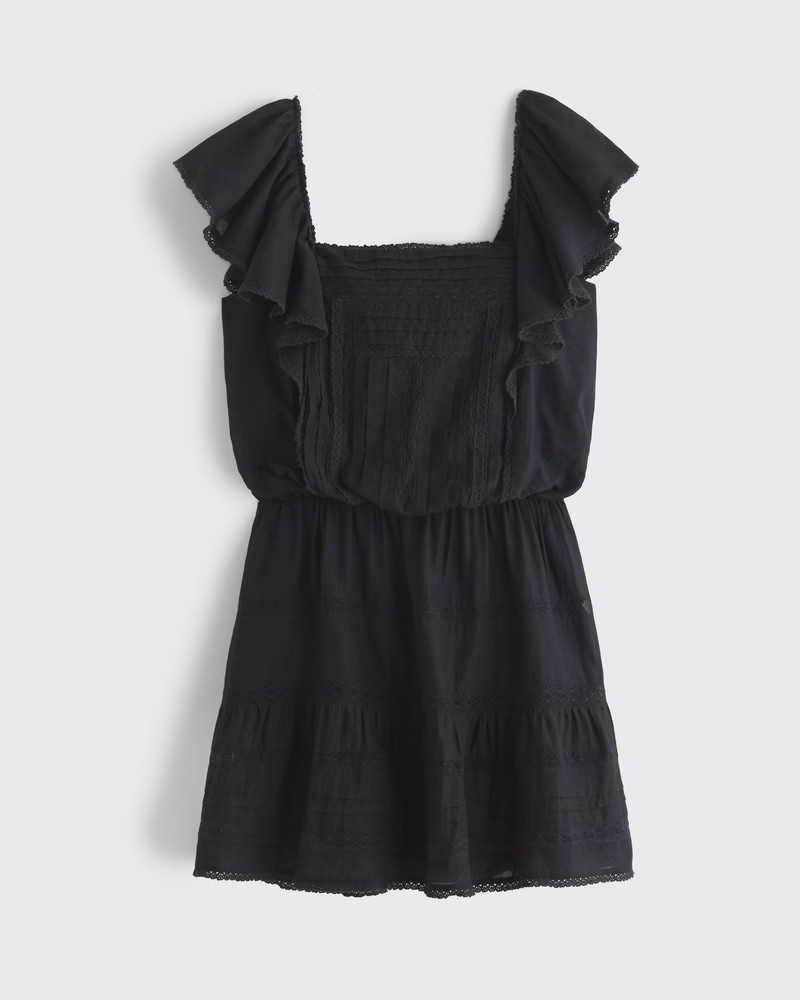 Angel Sleeve Easy Waist Skort | Abercrombie & Fitch (US)