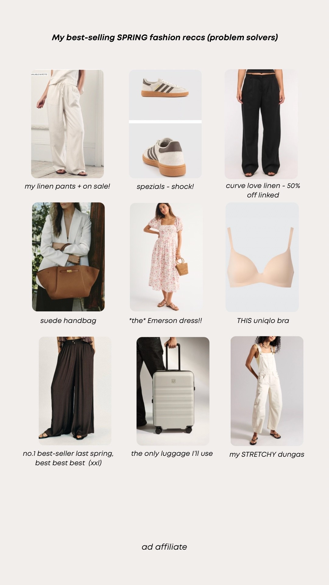 Spring bestsellers! 🌟 I always wear size UK 18 // W33 L in Abercrombie or XXL in Zara for example

#LTKspring #LTKeurope #LTKplussize