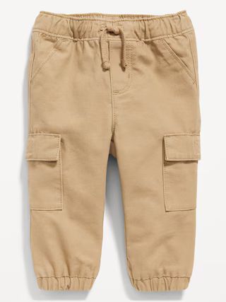 Unisex Functional-Drawstring Cargo Jogger Pants for Baby | Old Navy (US)
