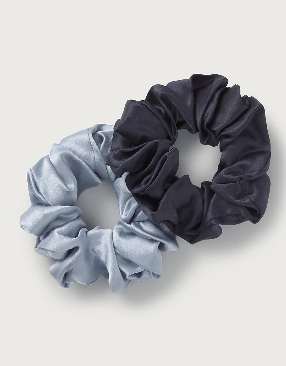 Silk Sleep Scrunchies – Set of 2 | Jewellery & Hair Accessories | The  White Company | The White Company UK & ROW