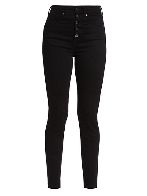 Veronica Beard Maera High-Rise Skinny Jeans | Saks Fifth Avenue