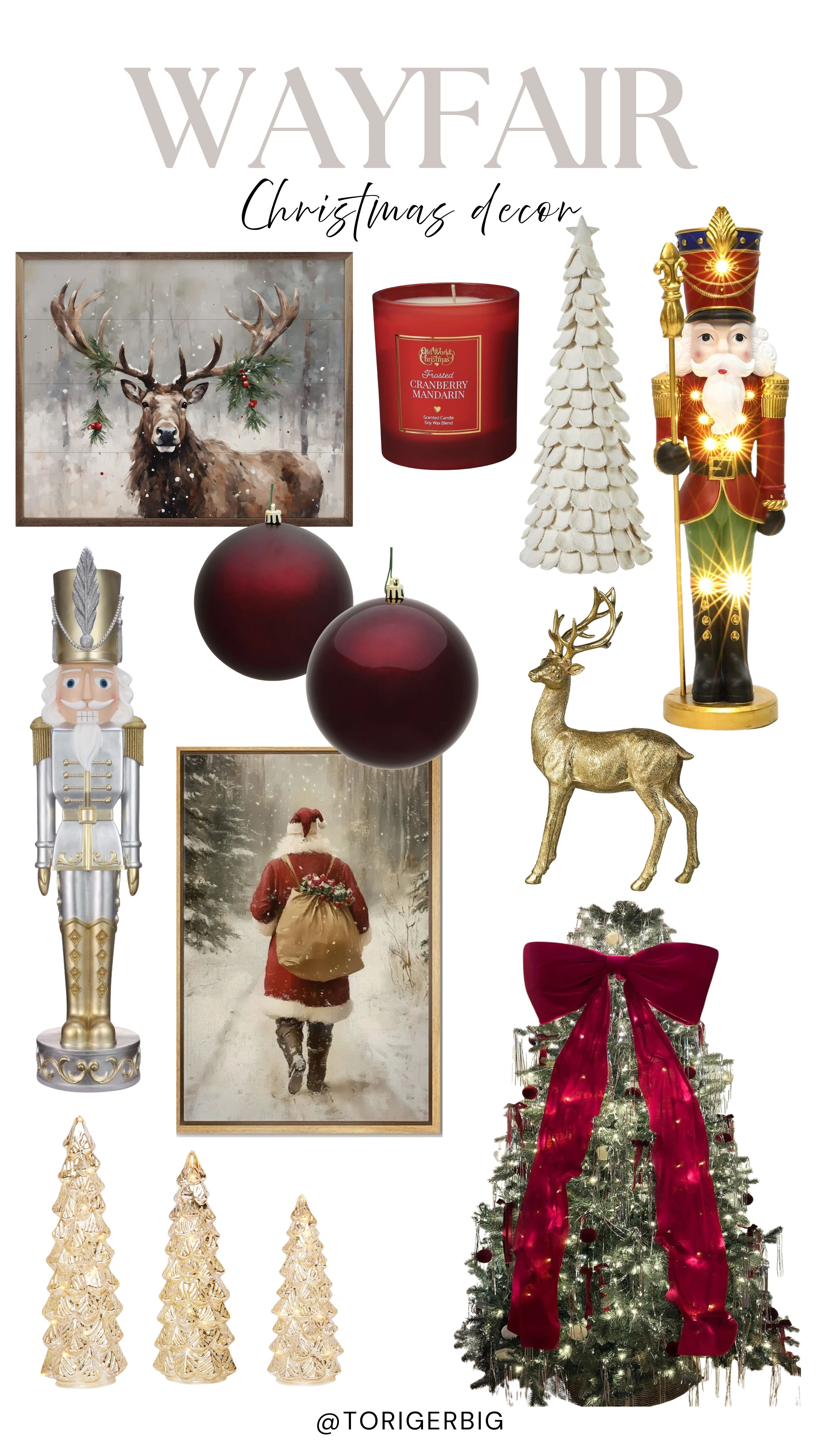 Loving all of these items from Wayfair !! And some items are even on sale. 

#christmasdecor  #wayfair #christmas 

 #LTKHoliday #LTKHome #LTKSaleAlert