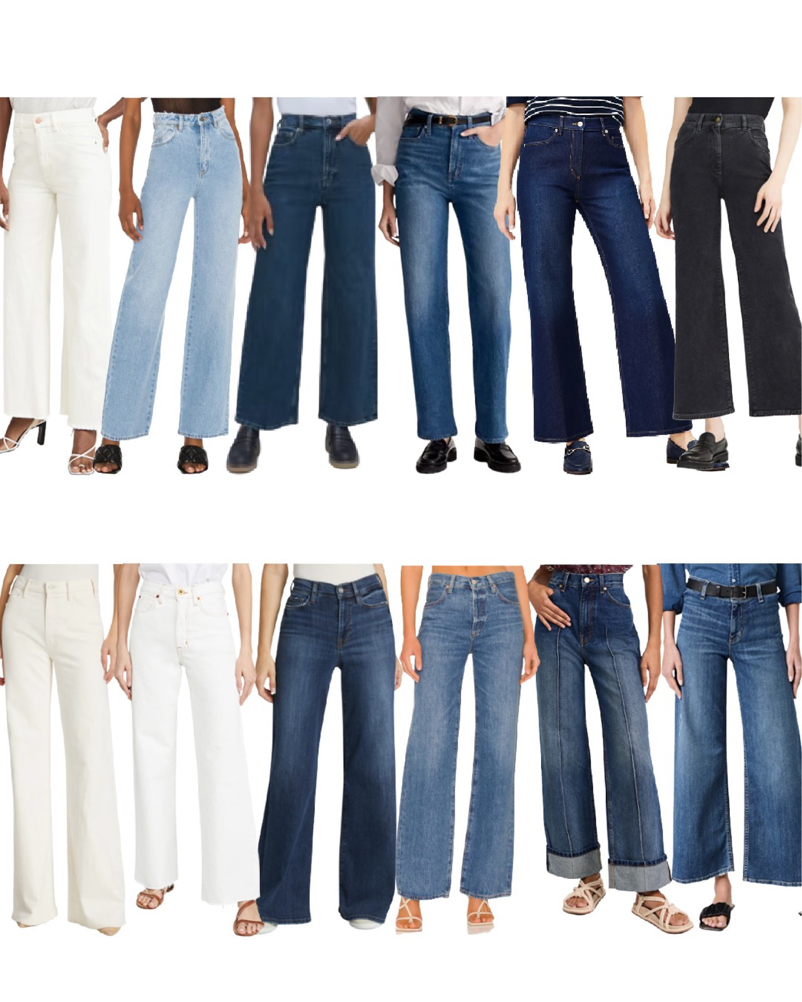 Wide leg denim 👖Top row under $200, bottom row $200+! This style is trending, and these are my favorite picks!



Wide Leg Jeans, Jeans Wide Leg, Wide Leg Blue Jeans, White Wide Leg Jeans, Wide Leg Jeans White, Wide Leg Denim, Denim Wide Leg, Baggy Denim, Baggy Jeans, Black Wide Leg Jeans, Wide Leg Jeans Black, Wide Leg Denim Black, Wide Leg Denim White

#LTKstyletip #LTKSeasonal