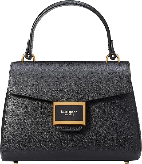kate spade new york Katy Textured Leather Small Top Handle | Amazon (US)