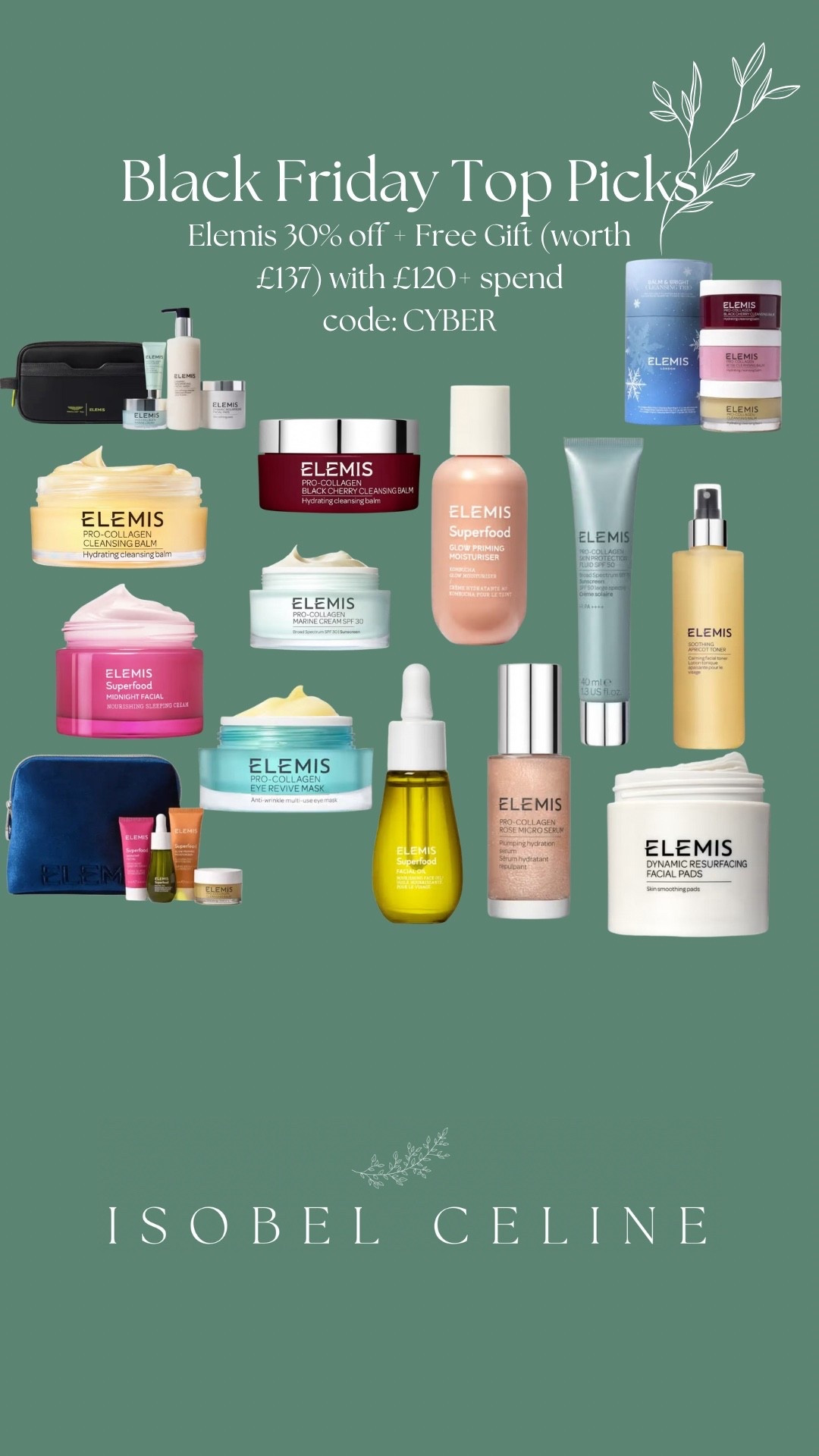 Elemis Black Friday favourites 

#LTKCyberWeek #LTKgiftguide #LTKbeauty