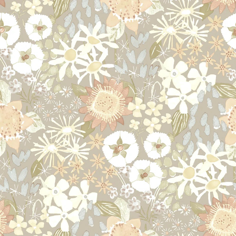 Anika Wallpaper Roll | Wayfair North America