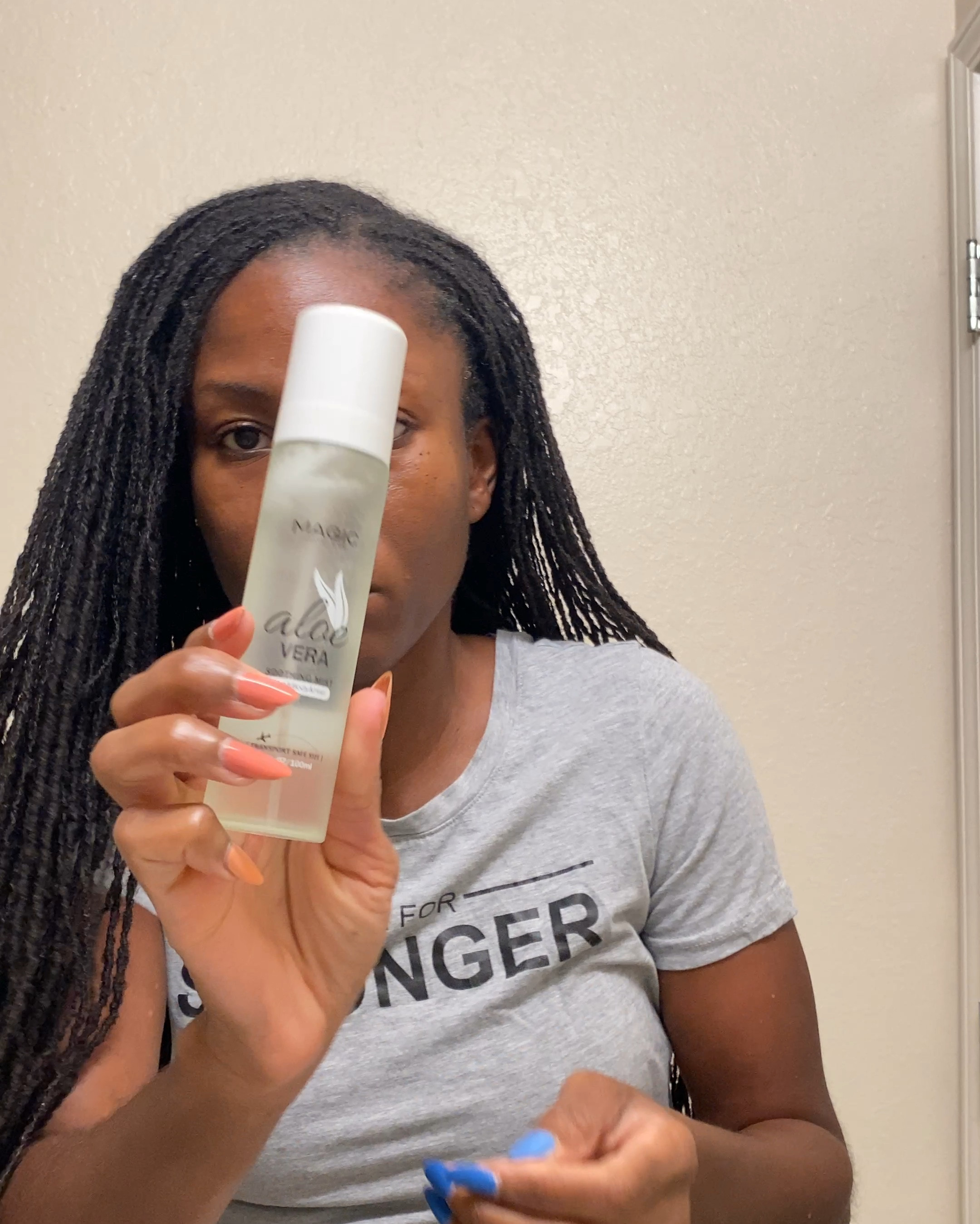 One way I hydrate my locs is spray with Aloe Vera. I also use this for face and it can be used for body as well. 

#LTKVideo #LTKBeauty
