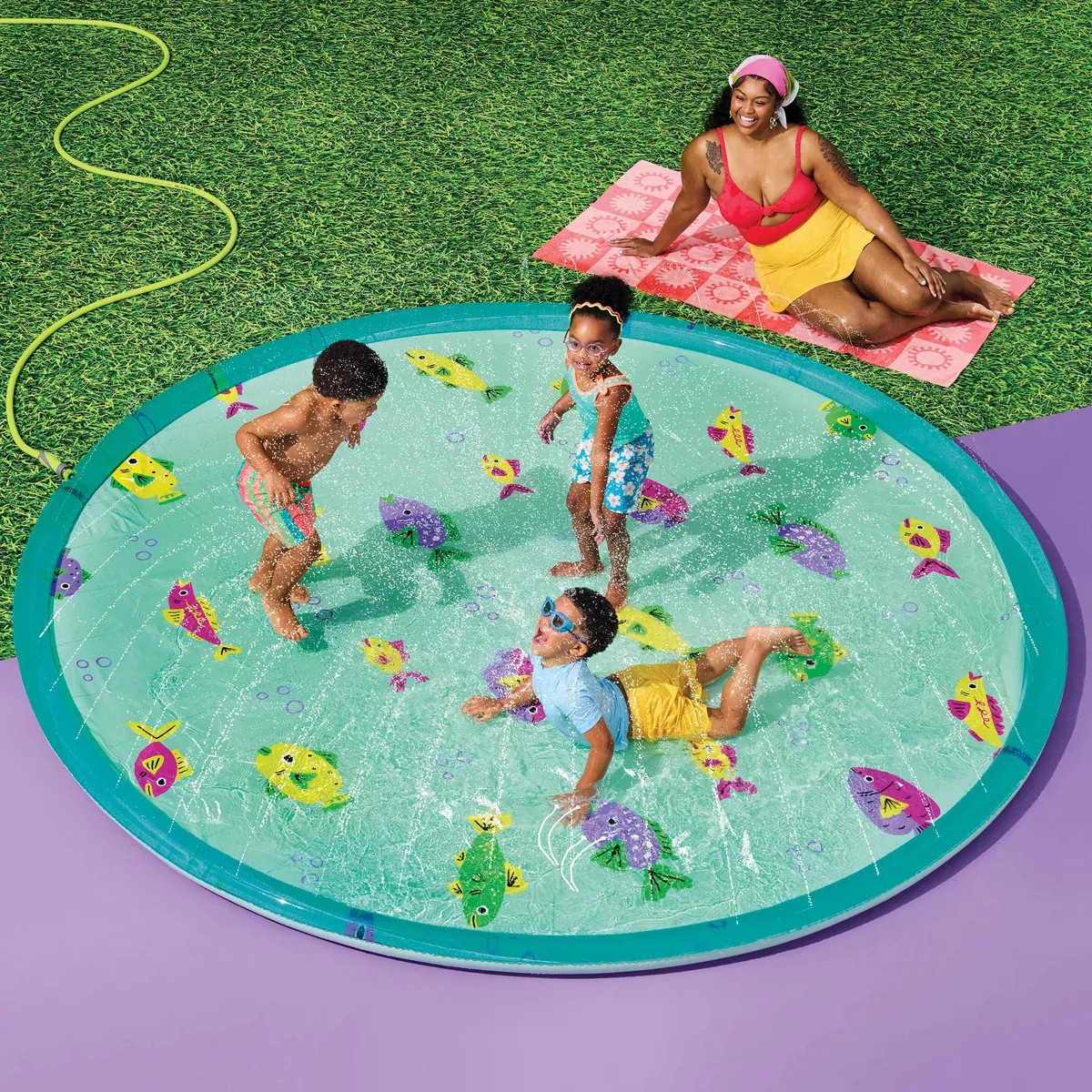 Jumbo Splash Pad Lawn Water Slide - Sun Squad\u2122 | Target