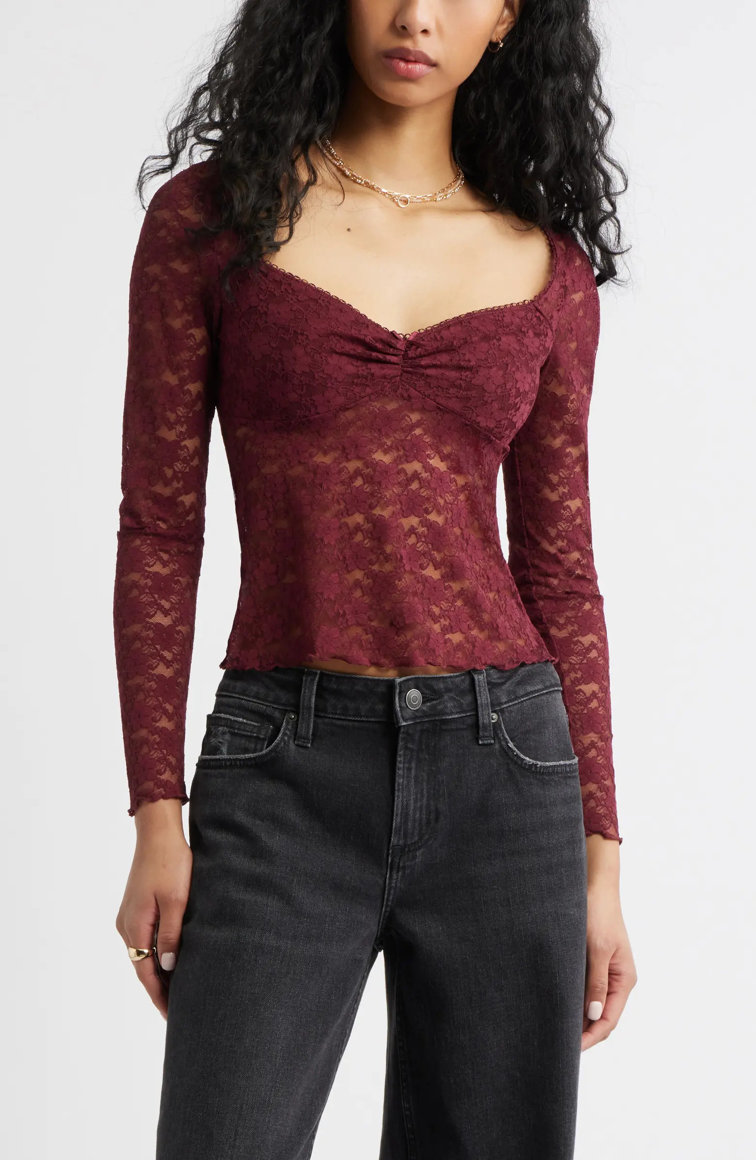 Pretty Lace Top | Nordstrom