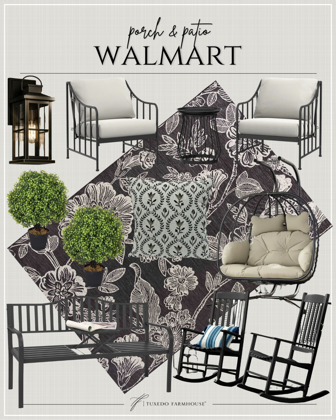 Walmart - Porch & Patio

Bring your outdoor space to life with these classic finds!

Seasonal, home decor, spring, outdoor, porch, patio, deck, backyard, rugs, furniture, chairs, rockers, benches, pillows, topiaries 

 #LTKSeasonal #LTKHome #LTKFindsUnder100
