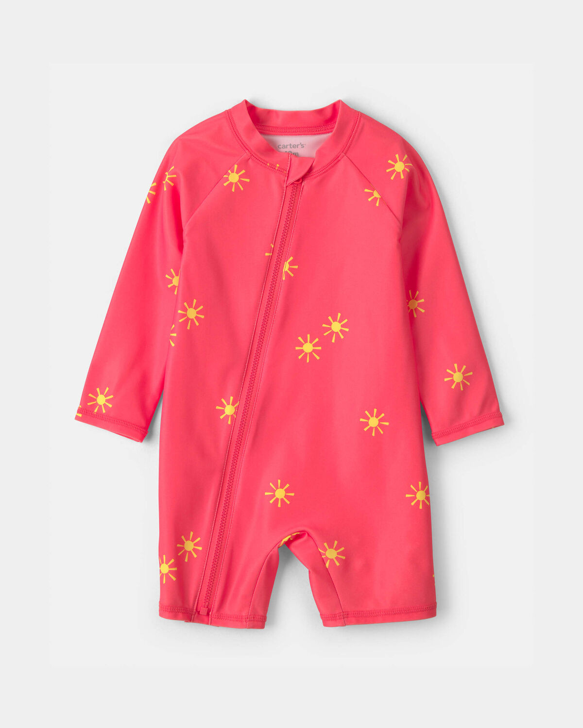 Baby Boy 1-Piece Sun Swimsuit Rashguard - Orange | Carter's | Carter's Inc
