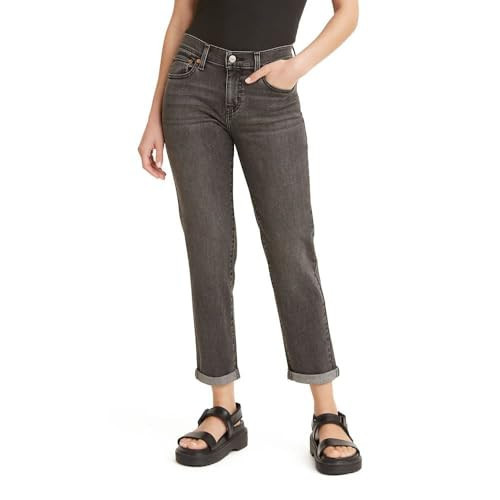 Levi's Women's Boyfriend Jeans (Standard and Plus), Night Is Young-Black, 32 | Amazon (US)