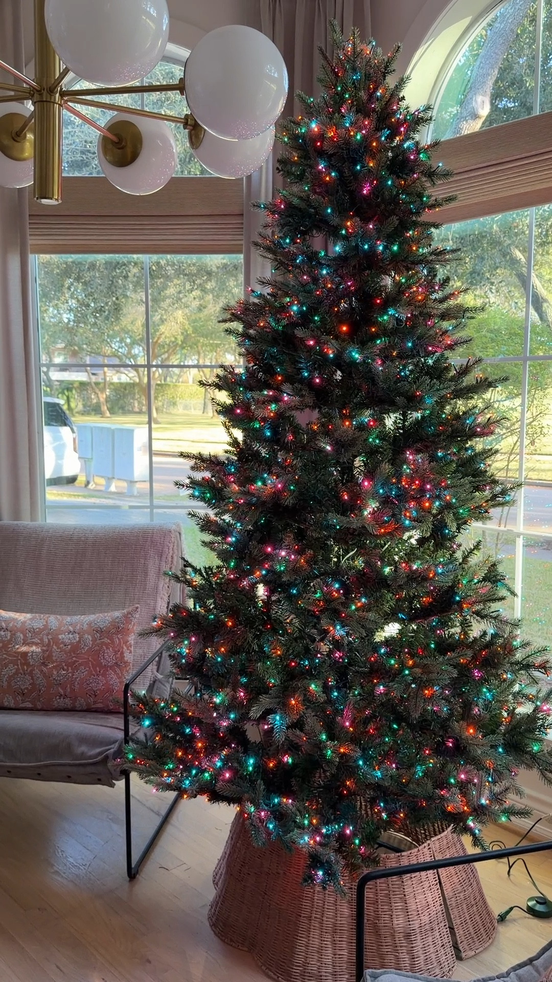 Viral twinkling Walmart tree color changing affordable Christmas decor 

#LTKHome #LTKFindsUnder100 #LTKHoliday