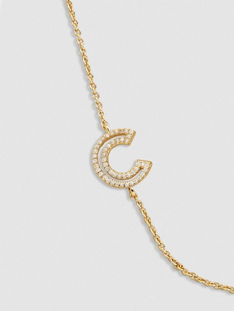 Dainty Initial Necklace | BaubleBar (US)