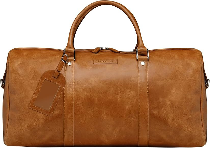 dbramante1928 - Kastrup 2nd Gen. Weekender Leder Reisetasche für Damen & Herren. Tasche mit stru... | Amazon (DE)