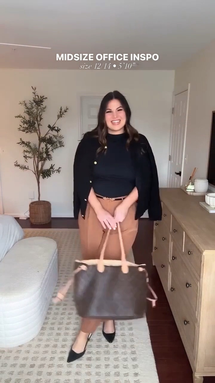 Midsize office inspo! 

Pants - xl long 
Cardigan - xl 
Tank - large (similar) 
Heels *similar

#amazon #fashion #outfits #midsize #midsizefashion #amazonfashion #officewear #officeoutfit

#LTKWorkwear #LTKMidsize #LTKTall