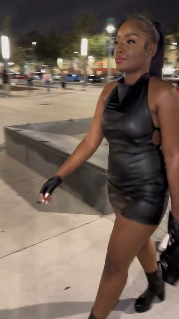 When it comes to concert outfits you can never go wrong with black leather. I opted for a sleek pony, with a black leather dress from Zara, leather gloves from Zara, and leather boots from Revolve. 

#LTKStyleTip