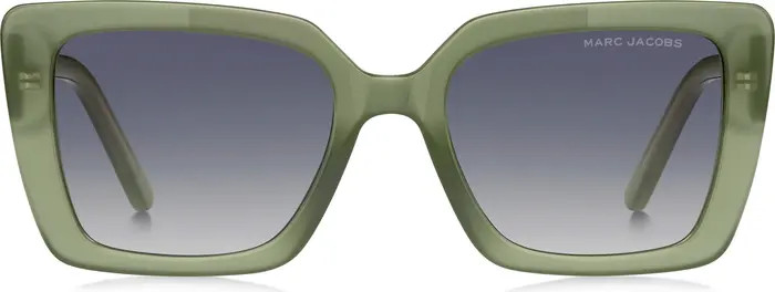 52mm Gradient Square Sunglasses | Nordstrom