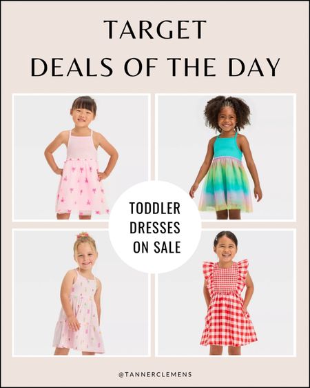 Target deals of the day! Toddler dresses on sale for 30% off! 

#LTKStyleTip #LTKSaleAlert #LTKKids