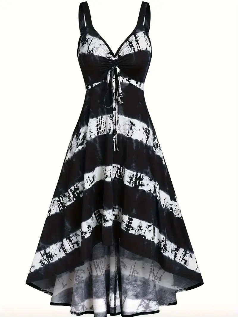 Casual Summer Dress Plus Size Women s Plus Tie Dye - Temu | Temu Affiliate Program