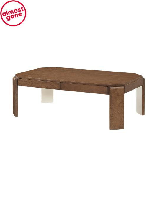 50x30x17 Origins Rectangle Cocktail Table | TJ Maxx