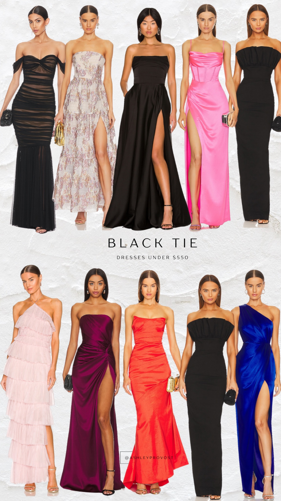 Black tie dresses/gala dresses/party dresses

#LTKparties #LTKstyletip #LTKwedding