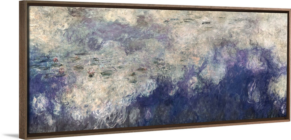 The Waterlilies The Clouds (central section) Wall Art | Great Big Canvas - Dynamic
