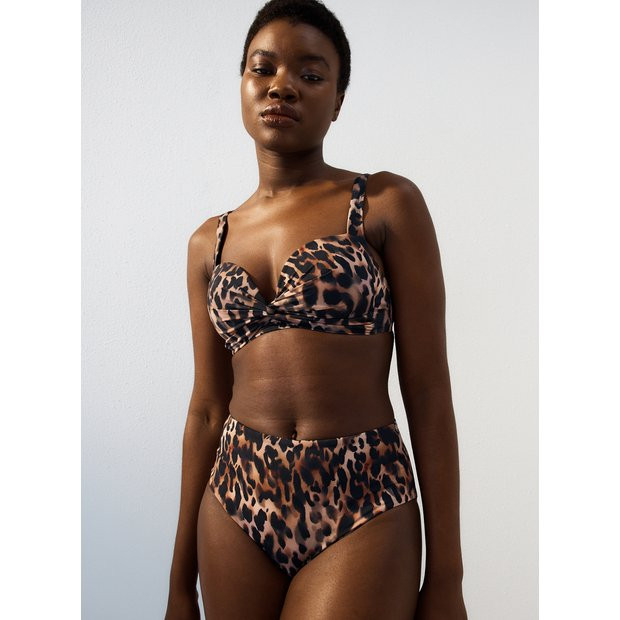 Buy Animal Print Full Brief Bikini Bottoms 14 | Bikinis and tankinis | Tu | Tu Clothing