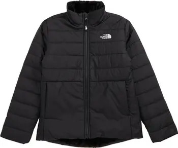 Kids' Mossbud Swirl Reversible Water Repellent Jacket | Nordstrom