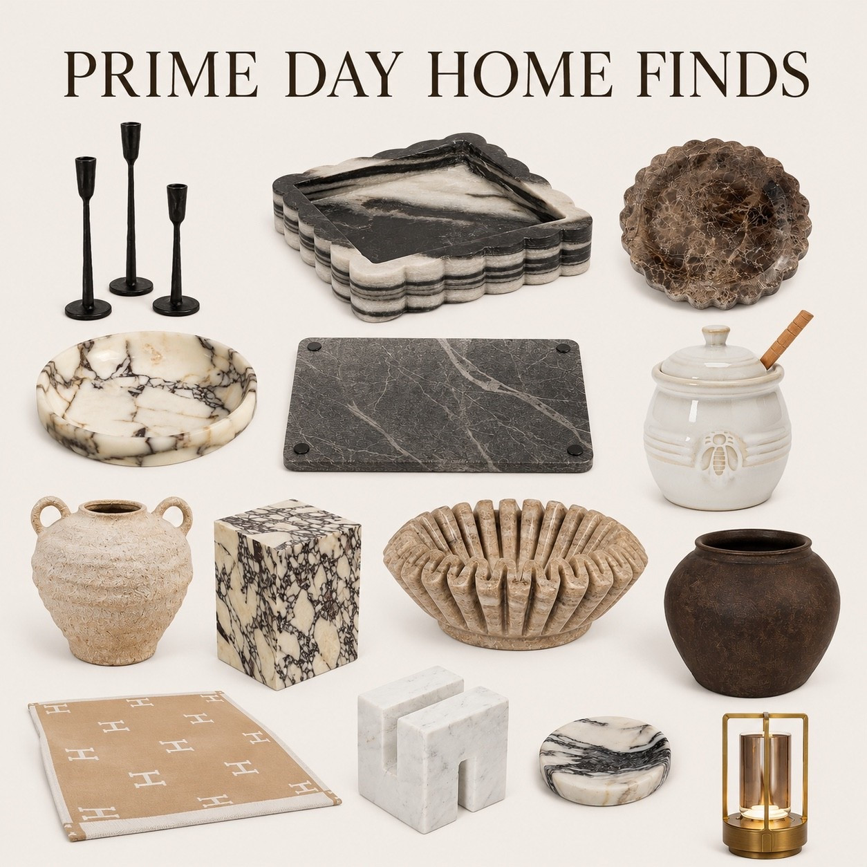 Prime Day Home Finds I’m Loving

If you’ve been following along, you know I love finding designer-inspired decor that looks high-end without the high-end price tag. These Prime Day picks are filled with beautiful marble accents, sculptural decor, statement vases, elegant candleholders, cozy textiles, and timeless pieces that instantly elevate a home. Every item fits that neutral, collected, modern organic aesthetic I gravitate toward and many look like they came straight from Restoration Hardware, McGee & Co., or a boutique design store.

These are the pieces currently in my cart and some of the best Prime Day home deals I’ve found so far. If you see something you love, don’t wait too long—many of these tend to sell out quickly during Prime Day.

#primeday #amazonprimeday #amazonhome #ltkhome #designerlookforless #modernorganic #neutralhome #homedecorfinds #restorationhardwarestyle #mcgeeandco #cozyhome #amazonfavorites #homeinspiration #interiordesign #mysweetsavannah

#LTKHome #LTKSaleAlert