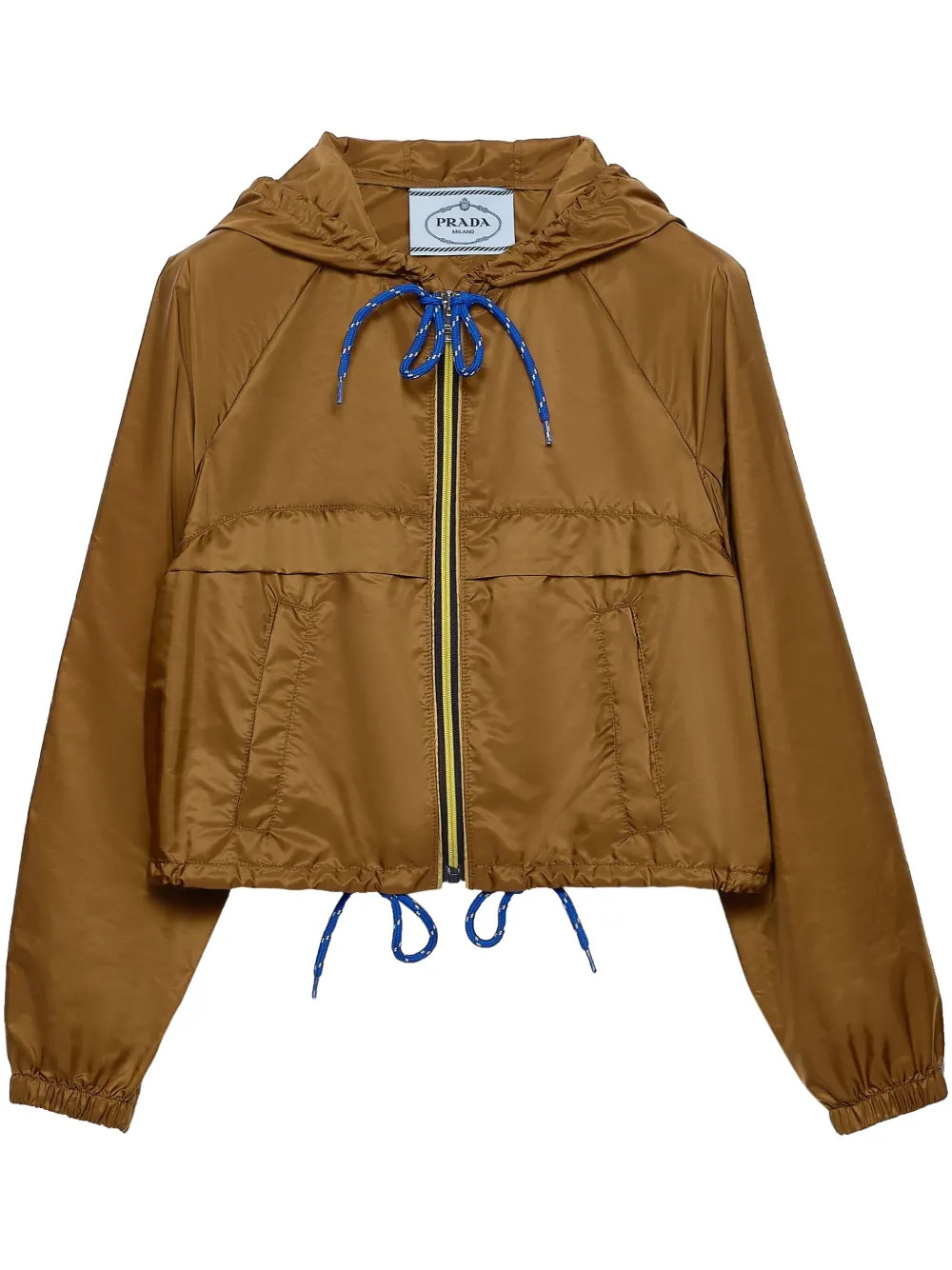 Prada Re-Nylon Jacket | Brown | FARFETCH | Farfetch Global