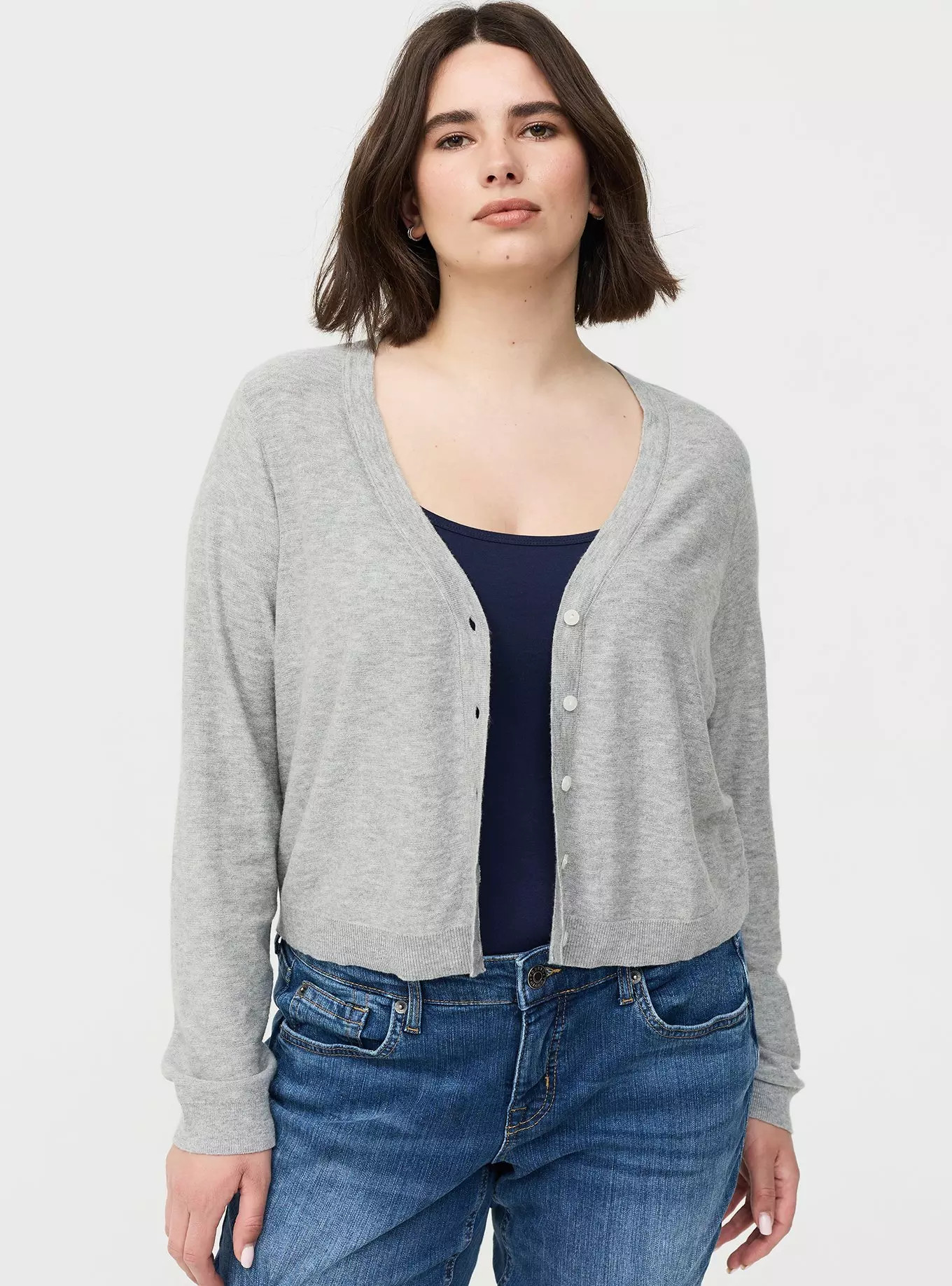 V-Neck Cardigan | Torrid (US & Canada)