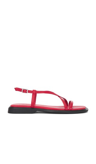 Izzy Sandal in Bright Red | Revolve Clothing (Global)