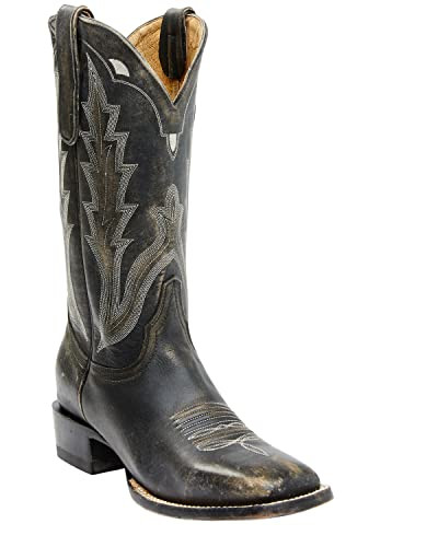 Idyllwind Women's Outlaw Performance Western Boot Broad Square Toe - BIWFA21P2 8 1/2 M US Black | Amazon (US)