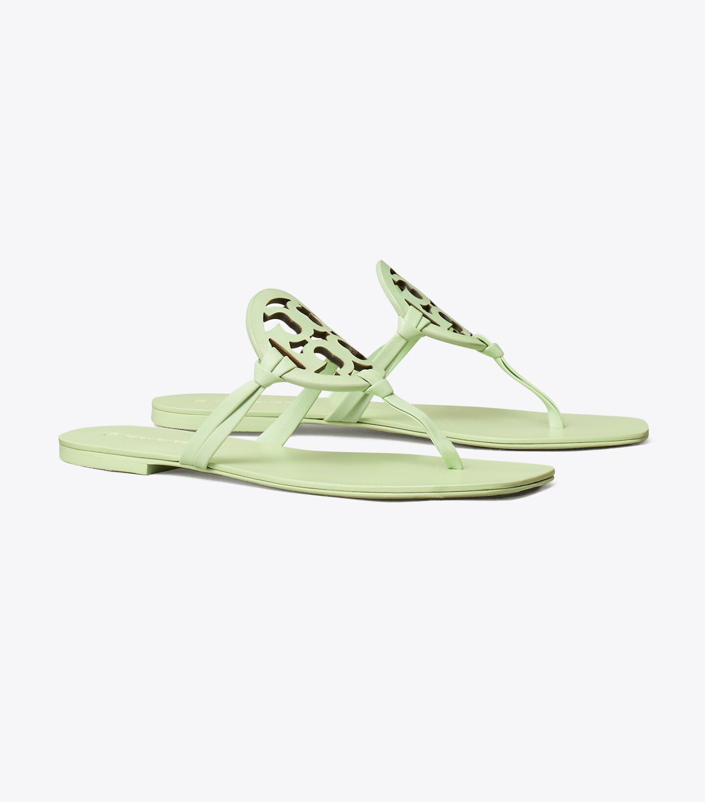 Miller Square-Toe Sandal, Leather | Tory Burch (US)