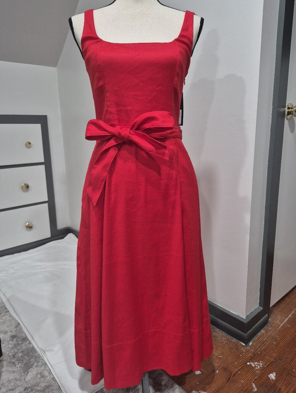 NWT Banana Republic Linen Blend Midi Dress | Poshmark